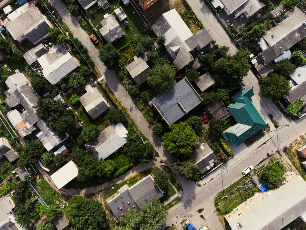 Real Estate Trends: The Surprising Truth About Millennials. Concept of suburban living