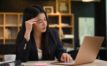 Have your Real Estate Leads gone cold? Concept of real estate agent frustrated