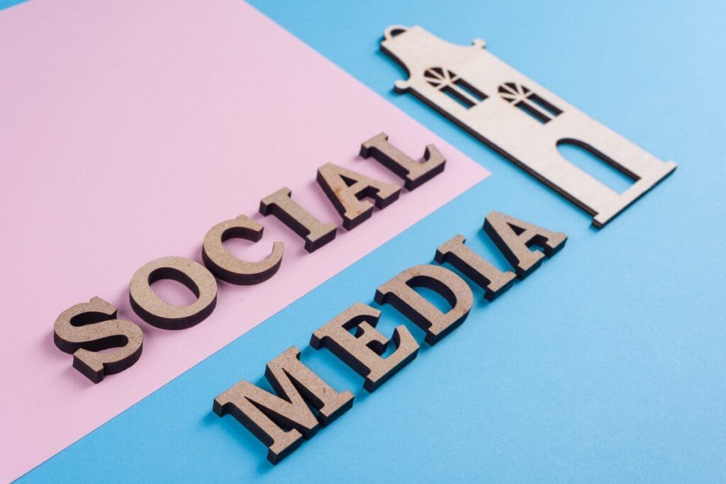 Attract leads and boost success. Social media concept
