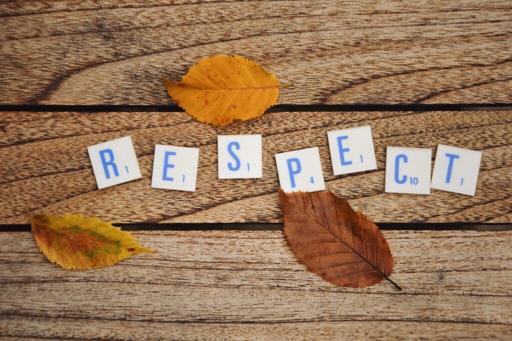 Real Estate Agent Etiquette: Concept of respec
