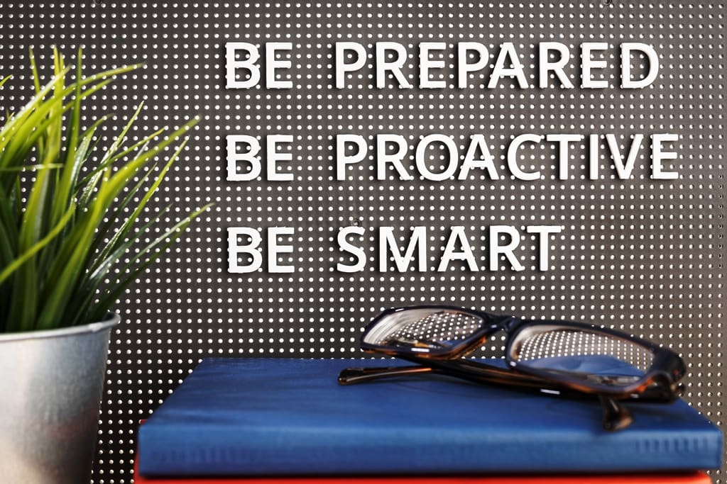Be prepared, be proactive, be smart message on board - Real-Estate-Leads Contingencies and Deadlines: A Comprehensive Guide for Real Estate Agents: Proactive
